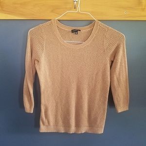 The Limited | Tan Knit Sweater